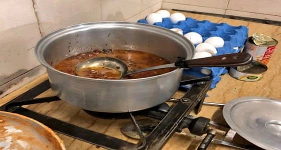 ضبط مخالفات صحية بإحدي البوفيهات في نجران