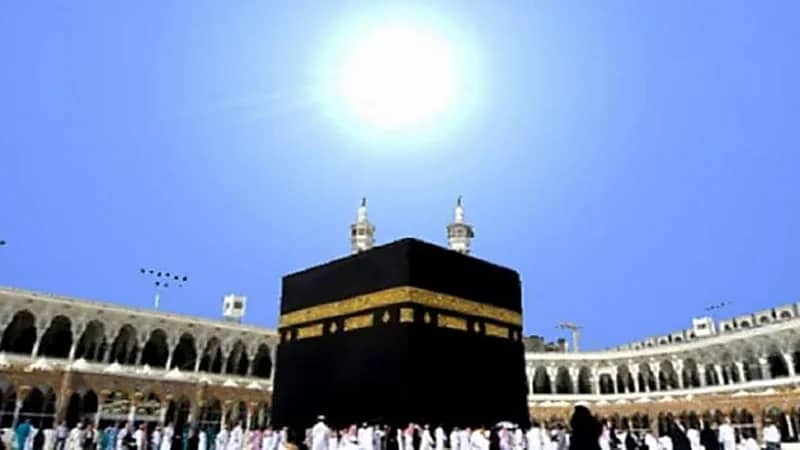 فلكية جدة: تعامد الشمس على الكعبة المشرفة السبت القادم