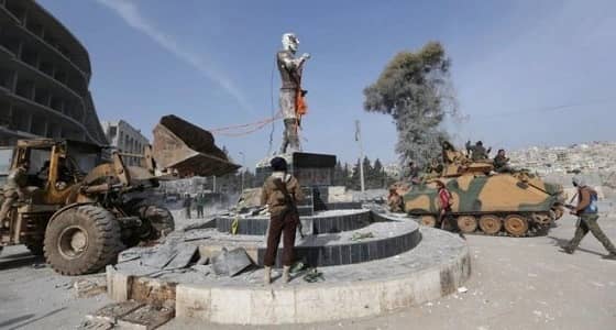 سقوط قتلى من الجيش التركي إثر انفجار بعفرين