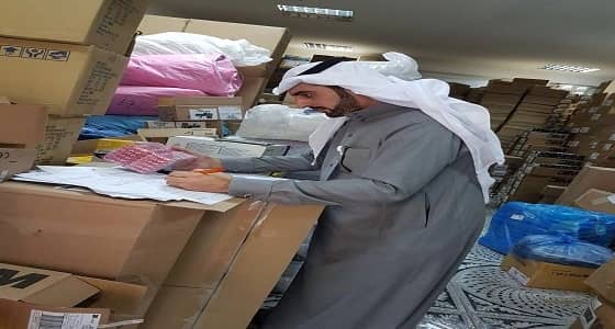 بالصور.. ضبط 4 ألف جهاز ومنتج طبي مخالف لاشتراطات التخزين بالرياض