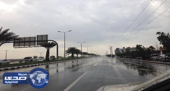 هطول أمطار متفرقة على الطائف