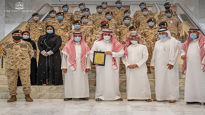 مكتب وزير الحرس الوطني يحصل على شهادة الأيزو