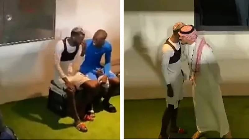 حديث بين حسان تمبكتي وفهد المفرج بعد المباراة .. فيديو