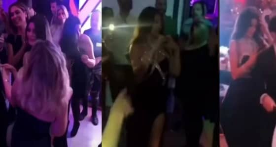 بالفيديو.. هيفاء وهبي تتحدى ناهد السباعي برقص ساخن على " لأ لأ "