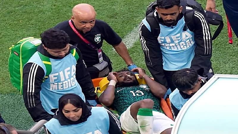 جراحة عاجلة لـ"ياسر الشهراني" بعد إصابته في مباراة الأرجنتين