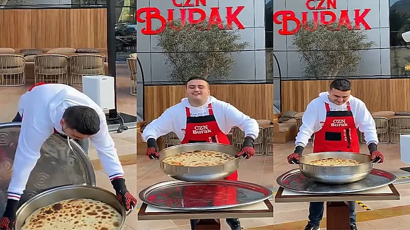 بالفيديو..للمرة الأولى الشيف بوراك يفشل في قلب طنجرة كبيرة بدبي