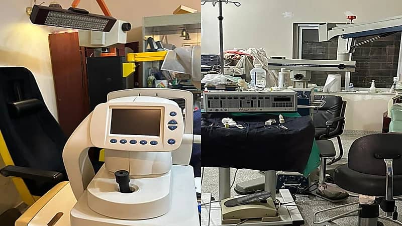 ضبط وافد يزاول مهنة طب العيون بدون ترخيص بالمدينة المنورة .. صور