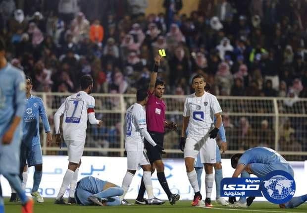 الهلال يطالب بإبعاد الحكم محمد القرني عن مبارياته