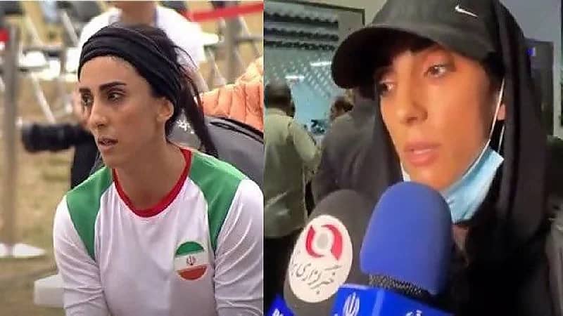 وضع المتسلقة الإيرانية "إلناز ركابي" قيد الإقامة الجبرية ومصادرة ممتلكات عائلتها