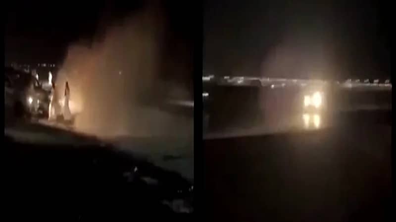 بالفيديو.. لحظة دهس مفحط لأحد الأشخاص بعدما فقد السيطرة على مركبته