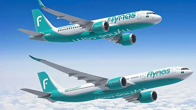 طيران ناس يستقبل سادس طائرة جديدة من طراز A320neo خلال 2025