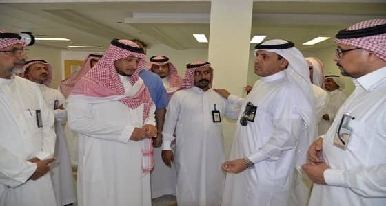 بالصور.. مدير صحة جدة يزور محافظ أضم و يتفقد الخدمات الصحية بالمحافظة