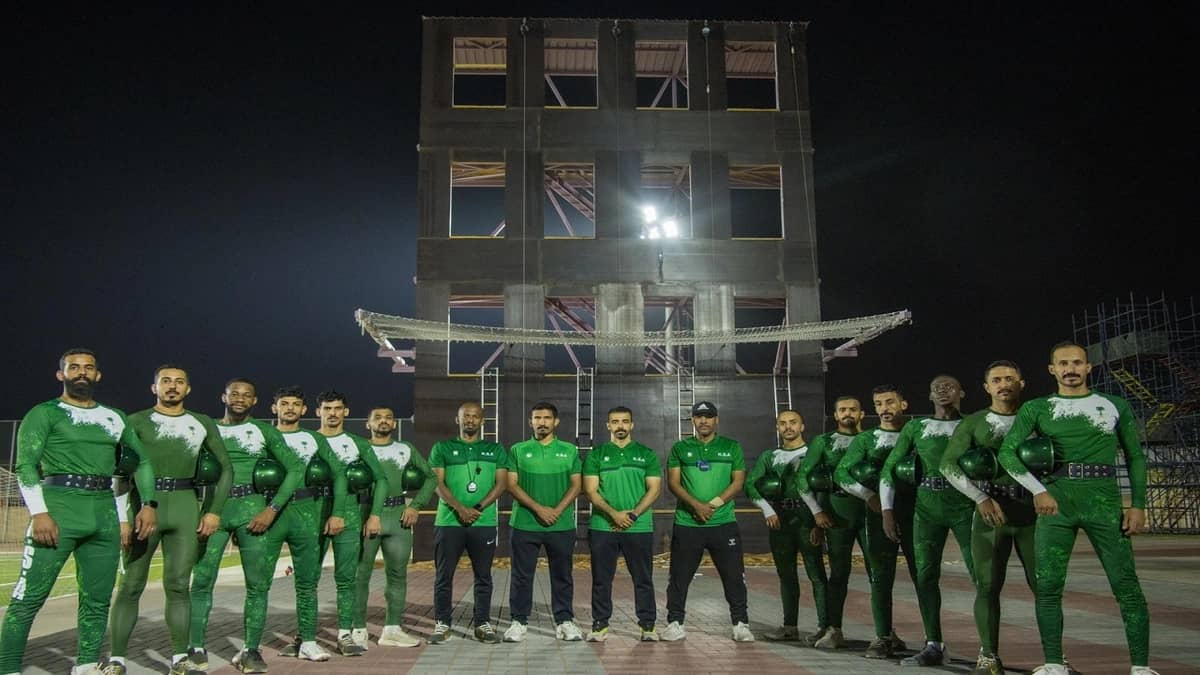 منتخب الدفاع المدني يواصل استعداداته للمشاركة في بطولة العالم لرياضة الإطفاء والإنقاذ