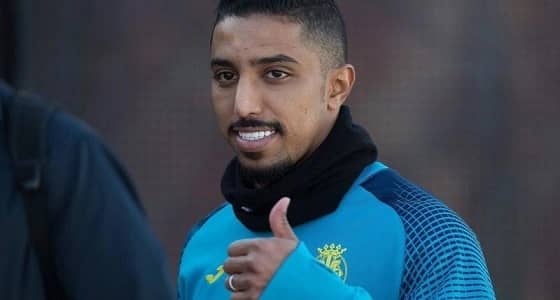 الدوسري في قائمة فياريال لمواجهة الأرسنال