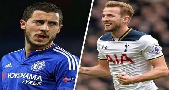 منافسة قوية بين هاري كين وهازارد لحصد الألقاب