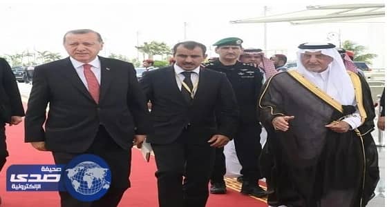 الرئيس التركي يصل جدة