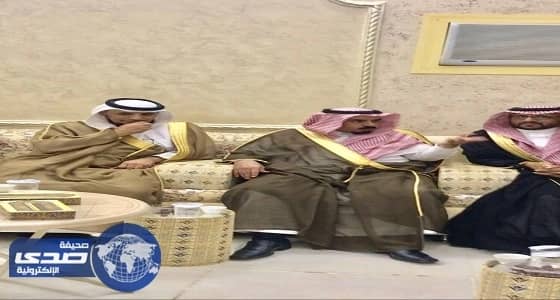 محافظ  " غامد الزناد "  يُشرِّف حفل زواج الأستاذ سعيد الغامدي بغامد الزناد