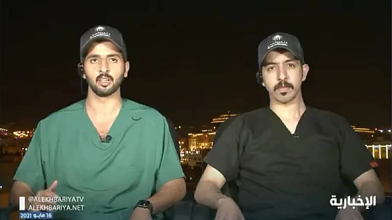 شاهد.. شقيقان يقطعان 60 كيلو من أجل التطوع في العمل الطبي