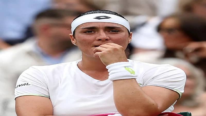 بكاء أنس جابر بعد خسارة نهائي ويمبلدون للمرة الثانية .. فيديو