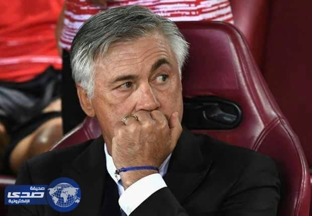 انشيلوتي يخضع للتحقيق بسبب اشارة خارجة