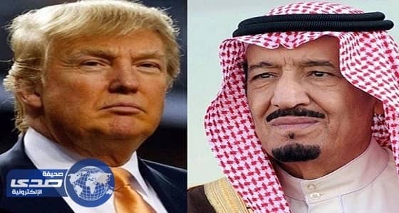خادم الحرمين وترامب يبحثان هاتفيا أوضاع المنطقة