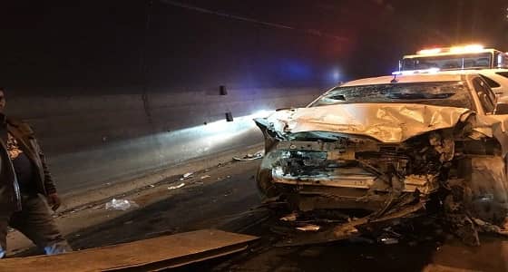 بالصور.. وفاة شخص وإصابة 6 بعقبة شعار في عسير