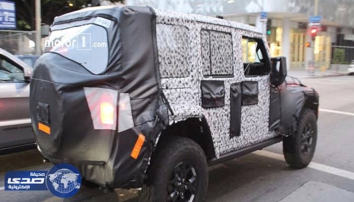 بالصور.. الكشف عن جيب رانجلر 2018 أثناء اختبارها في لوس أنجلوس