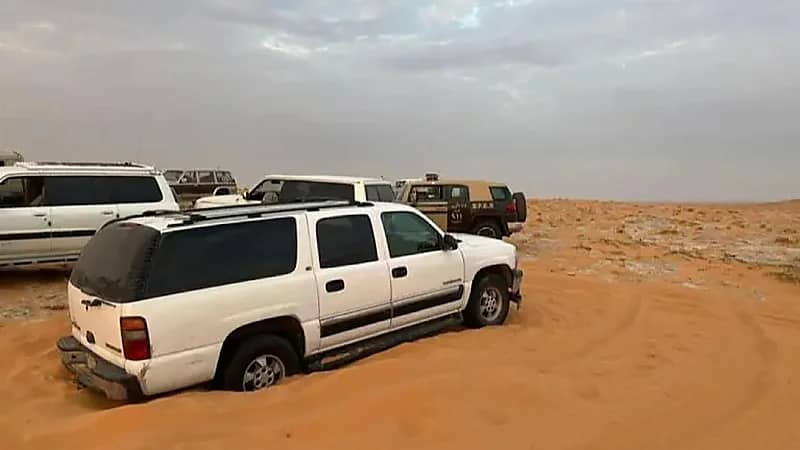 العثور على مفقود عرعر بصحة جيدة بعد ساعات من فقده