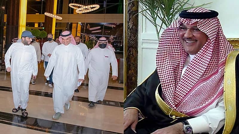 السفير أسامة نقلي يعلق على صورة آل الشيخ والنفيعي: "وصيه على ناديه"