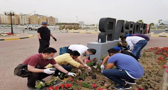 " يوكوجاوا " اليابانية تقيم برنامج زراعة وتنظيف بالواجهة البحرية في الخبر