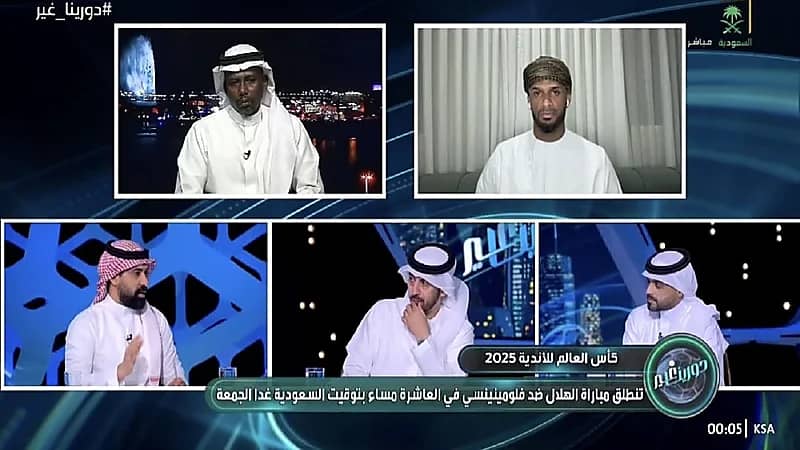 عطيف: حمدالله مميز فرديًا لكن لا يتحمل بدنيًا والمنتشري يرد: إذا لعب راح يساهم في الفوز.. فيديو