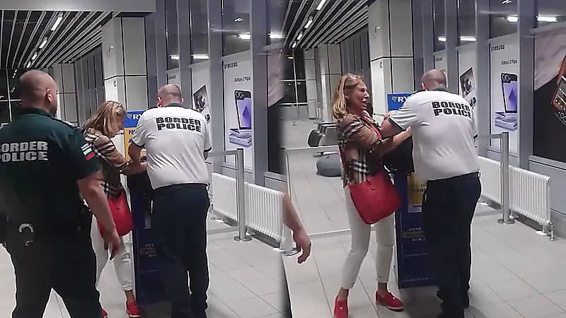 انهيار مسافرة بسبب سياسات راين إير.. فيديو