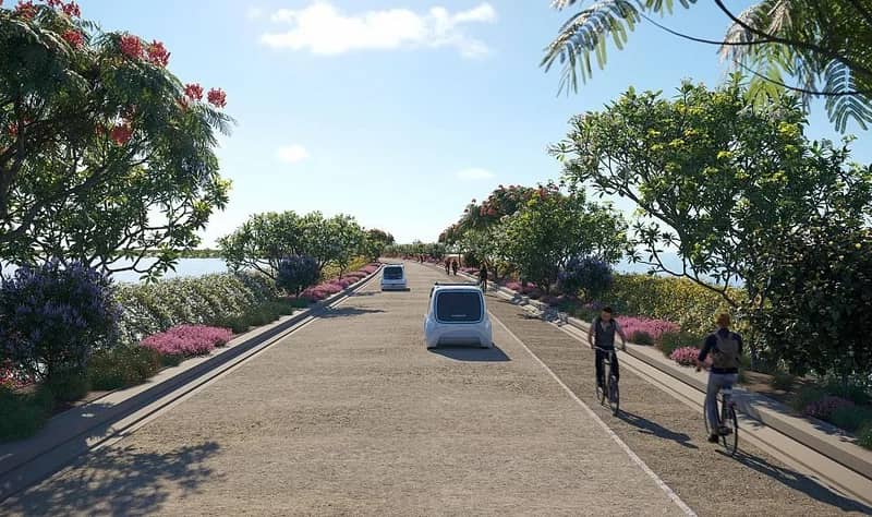 " البحر الأحمر الدولية " تتعاون مع شركة "نافيا" لمخطط التنقل المبتكر في وجهتها المستدامة