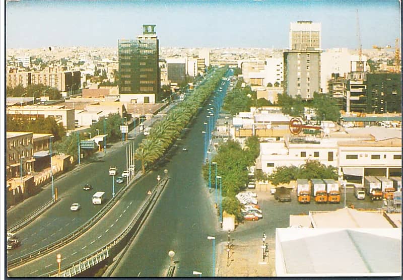 شارع الجامعة نهاية السبعينات الميلادية