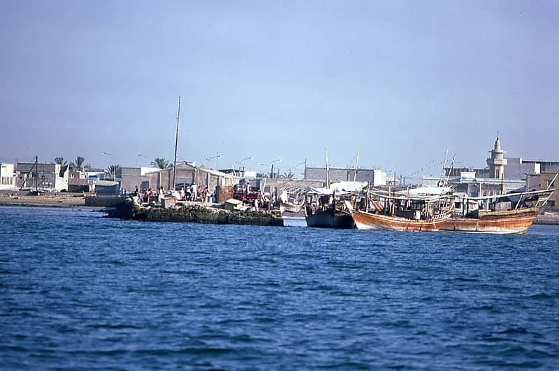 ساحل مدينة الجبيل قبل 49 عام