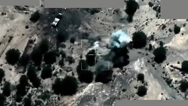 بالفيديو .. التحالف العربي يستهدف آليات وعناصر حوثية في العبدية