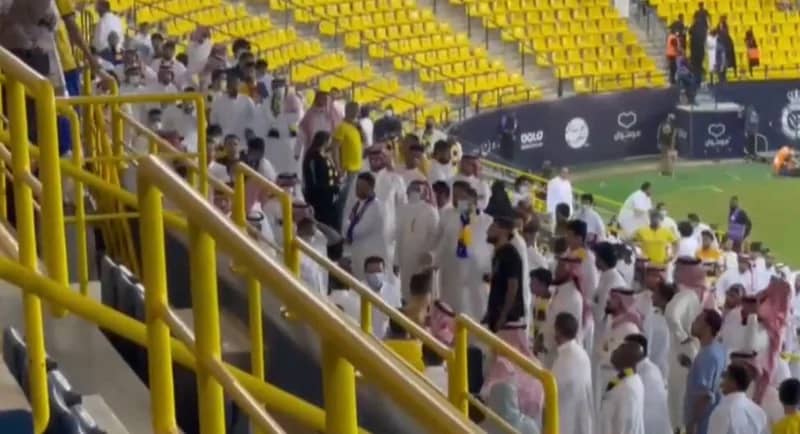 شاهد .. غضب جماهير النصر بعد خسارة الفريق أمام الاتفاق