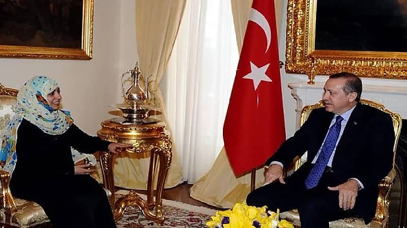 أردوغان يطرد "توكل كرمان" ومعها قيادات إخوانية
