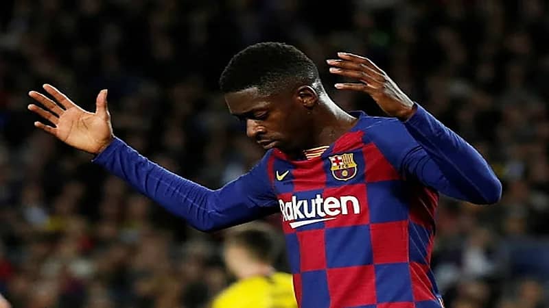 برشلونة يُنهي علاقته بعثمان ديمبيلي