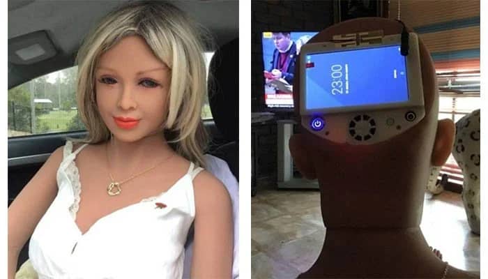 بالصور.. رجل يقع في حب روبوت ويرغب في الزواج منها