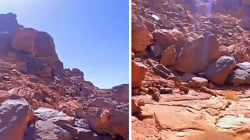 بالفيديو.. لحظة العثور على مفقود تبوك مشعل العطوي