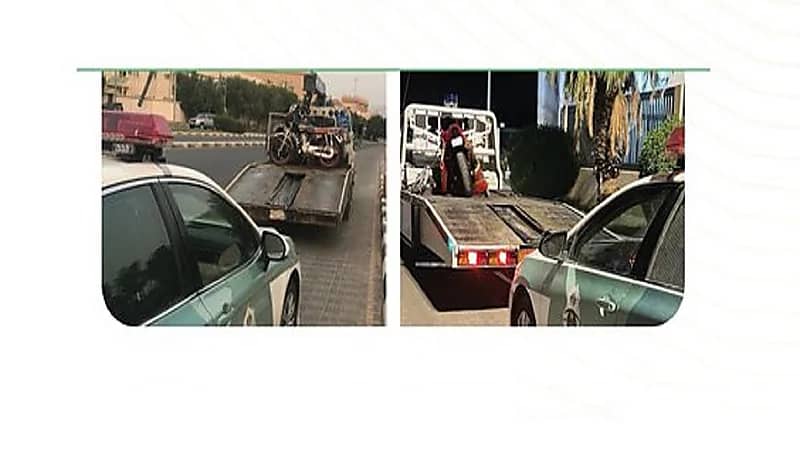 المرور يضبط 591 دراجة آلية مخالفة