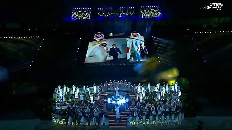 بالفيديو.. غناء أوبريت "درع سلمان" في نهائي كأس الملك
