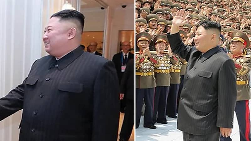 إطلالة "كيم جونغ اون" قبل وبعد خضوعه لعملية ربط معدة تثير الجدل