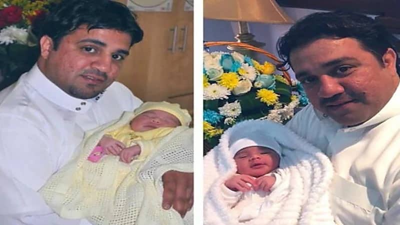 البيشي ينشر صورة لابنتيه ريما وراكان ويطلب من محبيه الدعاء له بالشفاء 