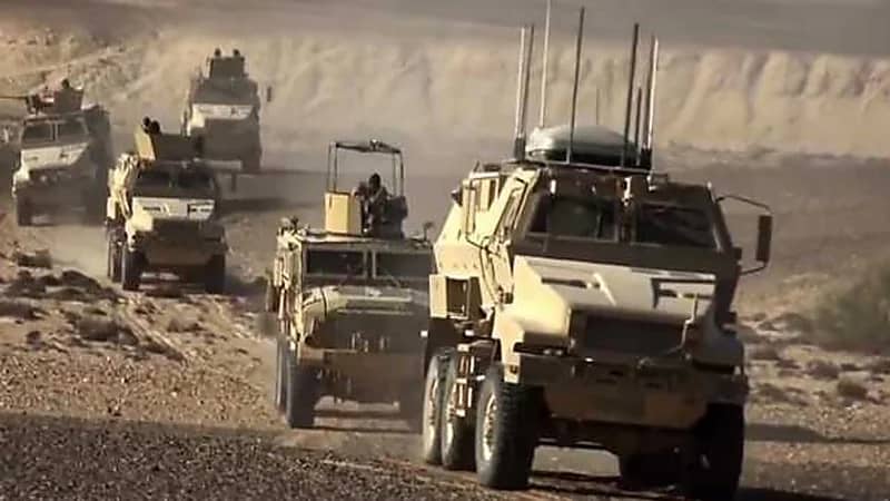 الجيش المصري: مقتل ضابط و10 جنود خلال إحباط هجوم إرهابي 