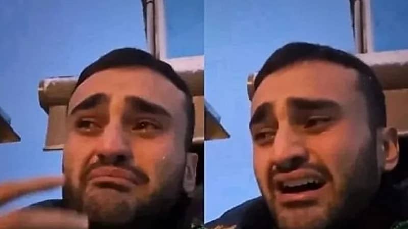 شاهد .. الشيف الشهير بوراك يبكي بحرقة ويوجه نداء استغاثة