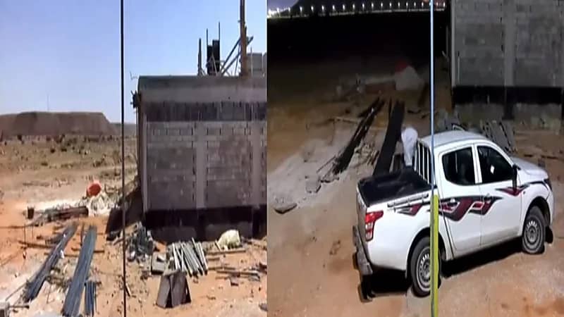 كاميرا مراقبة تنقذ صاحب منزل تحت الإنشاء من لصوص الحديد (فيديو)