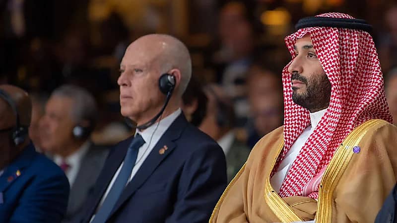 ولي العهد يرأس وفد المملكة المُشارك في قمة باريس .. فيديو