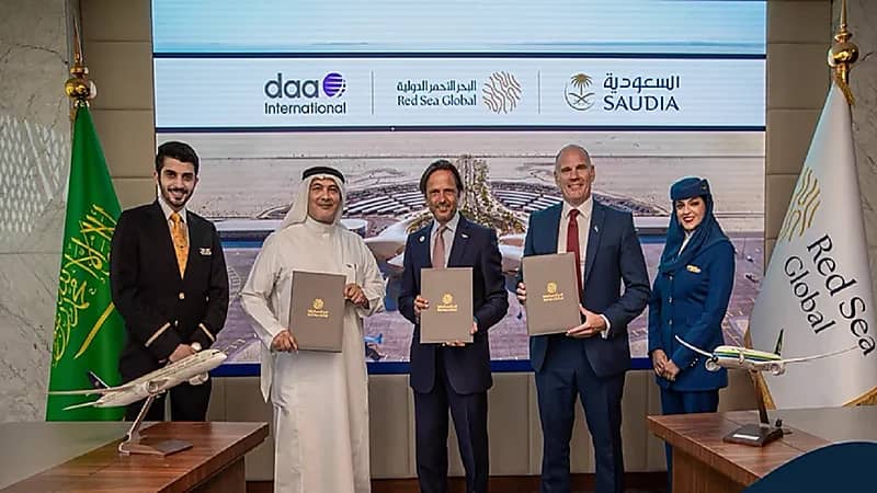 "الخطوط السعودية" تعتزم تشغيل رحلاتها في مطار البحر الأحمر الدولي